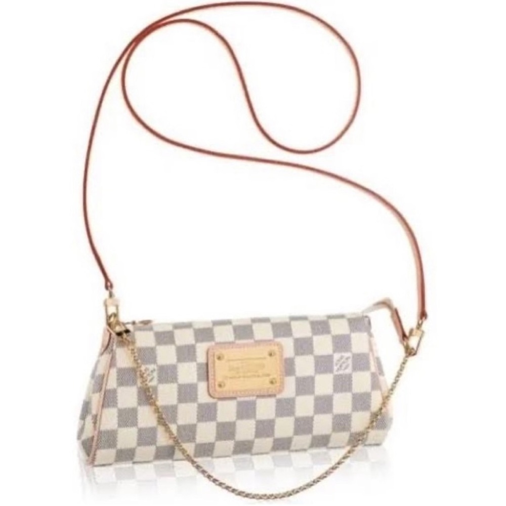 Louis Vuitton Damier Azul Eva 2 Way Bag*Authentic*